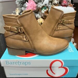BareTraps MACKENZIE Boots Ankle Booties Western Size 8.5🧡🎄❤️‍🔥NWT FROM MACY’s